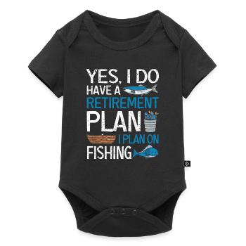 Yes, I have a retirement plan, I plan to - Baby Premium short-sleeve bodysuit - black - Front