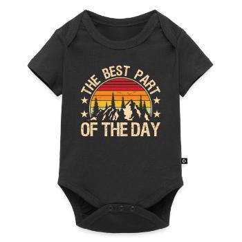 The best Part of the Day - Baby Premium short-sleeve bodysuit - black - Front