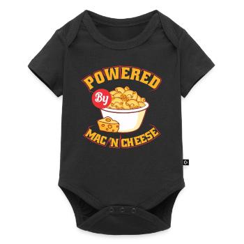 Macaroni and Cheese Mac and Cheese Pasta Pasta - Baby Premium short-sleeve bodysuit - black - Front