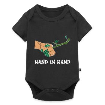 Climate Change Mother Earth Day Environment - Baby Premium short-sleeve bodysuit - black - Front