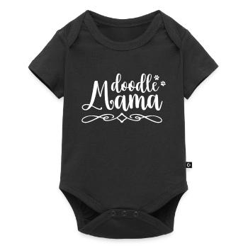 Women Doodle Mama Labradoodle Goldendoodle - Baby Premium short-sleeve bodysuit - black - Front