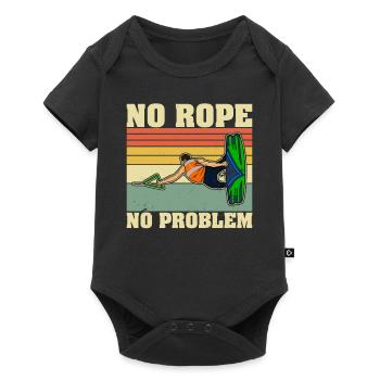Water ski skilift Wakeboarder wakeboarding - Baby Premium Kurzarmbody - Schwarz - Vorne