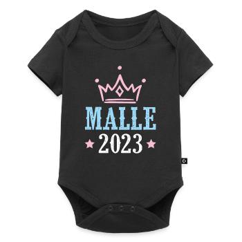 Malle 2023 - Body à manches courtes Premium Bébé - noir - Devant