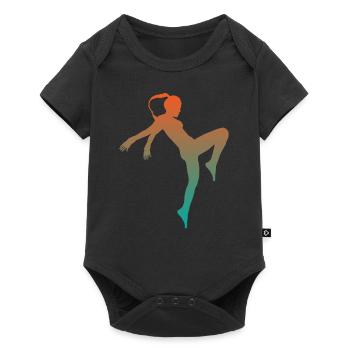 Kickboxing Kickboxer Arts Martiaux Cadeau Femmes - Body à manches courtes Premium Bébé - noir - Devant