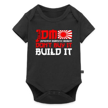 JDM Japanese Domestic Market Don't Buy It Build It - Baby Premium short-sleeve bodysuit - black - Front