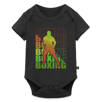 Boxen Martial Arts Boxing Box Club Boxer - Baby Premium short-sleeve bodysuit - black - Front