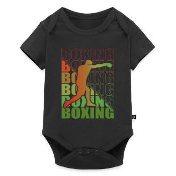 Boxen Martial Arts Boxing Box Club Boxer - Baby Premium short-sleeve bodysuit - black - Front
