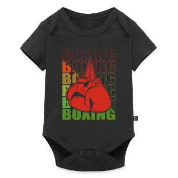 Boxen Martial Arts Boxing Box Club Boxer - Baby Premium short-sleeve bodysuit - black - Front