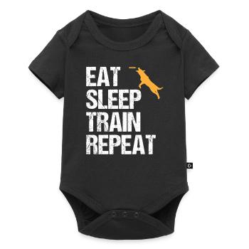 Dog Trainer Saying Dog Training Gift - Baby Premium short-sleeve bodysuit - black - Front