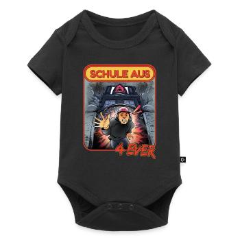Abi Abitur Matura o. 10. Klasse bestanden - Baby Premium Kurzarmbody - Schwarz - Vorne