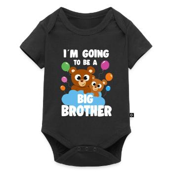 I'm Going To Be A Big Brother baby announcement - Baby Premium short-sleeve bodysuit - black - Front