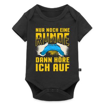 Zocker Geschenk Junge Gamer Controller Zocken - Baby Premium Kurzarmbody - Schwarz - Vorne