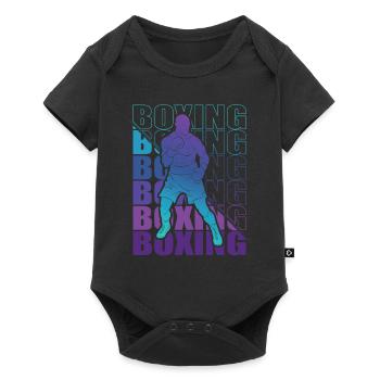 Boxen Martial Arts Boxing Box Club Boxer - Baby Premium short-sleeve bodysuit - black - Front
