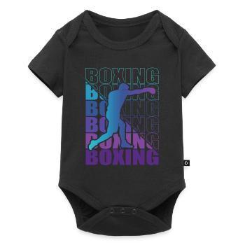 Boxen Martial Arts Boxing Box Club Boxer - Baby Premium short-sleeve bodysuit - black - Front
