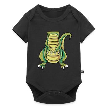 T Rex Costume - Baby Premium short-sleeve bodysuit - black - Front