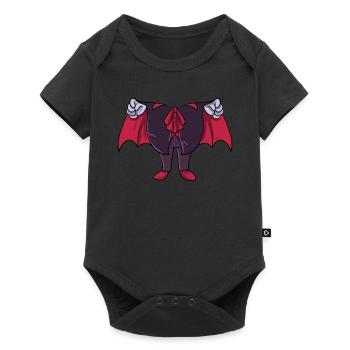 Vampire Costume - Baby Premium short-sleeve bodysuit - black - Front