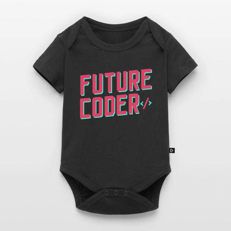 Programmeur de code de codage du futur codeur Body à manches courtes Premium Bébé