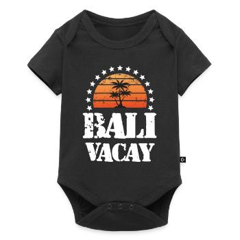 Tourisme Bali - Body à manches courtes Premium Bébé - noir - Devant