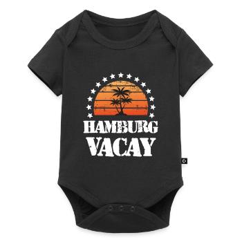 Hambourg Tourisme - Body à manches courtes Premium Bébé - noir - Devant