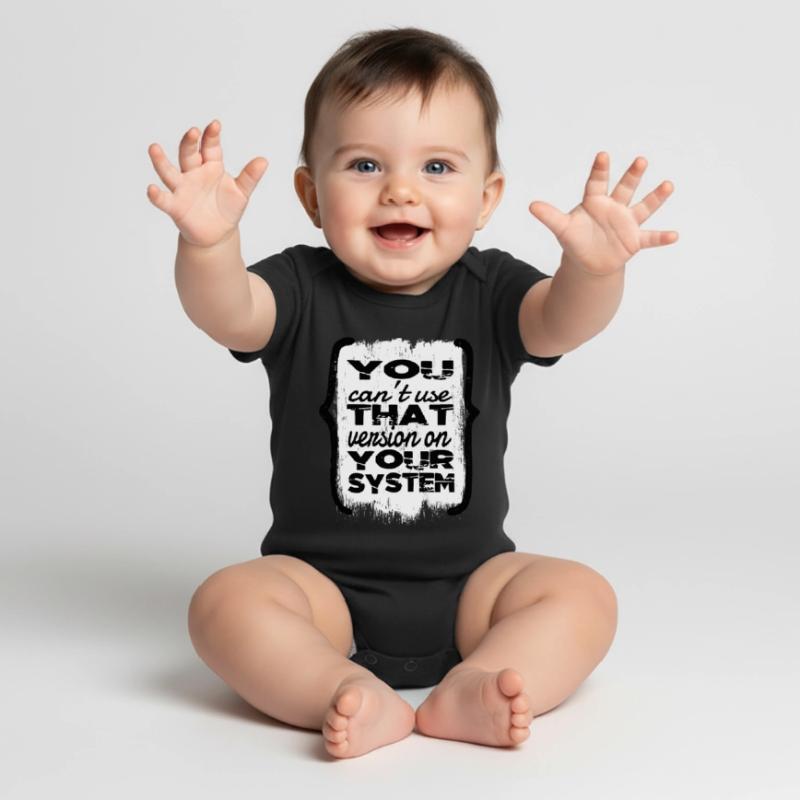 Geek Computer Humour Fullstack Developer Cool Baby Premium short-sleeve bodysuit