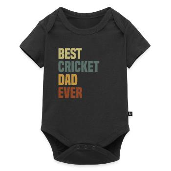 Cricket Papa Papa Player sport - Body à manches courtes Premium Bébé - noir - Devant