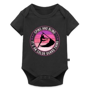 Color Guard Colorguard Farbwächter - Body à manches courtes Premium Bébé - noir - Devant