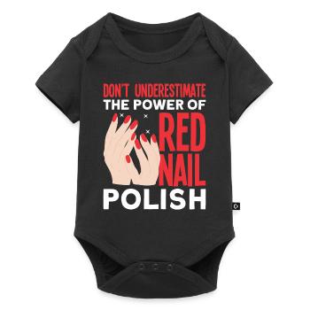 Nail Polish Nail Design Manicure Nail Studio Nails - Baby Premium short-sleeve bodysuit - black - Front