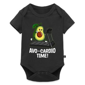 Vêtements d’avocat pour hommes Vêtements d’avocat pour hommes - Body à manches courtes Premium Bébé - noir - Devant