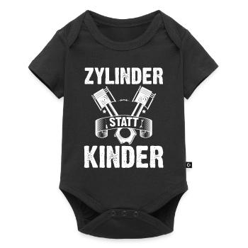 Auto Mechaniker KFZ Mechatroniker Tuner Schrauber - Baby Premium Kurzarmbody - Schwarz - Vorne
