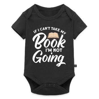 Bookworm Books Read Book Bookworm - Baby Premium short-sleeve bodysuit - black - Front