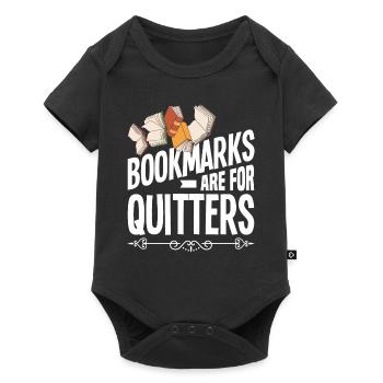 Bookworm Books Read Book Bookworm - Baby Premium short-sleeve bodysuit - black - Front