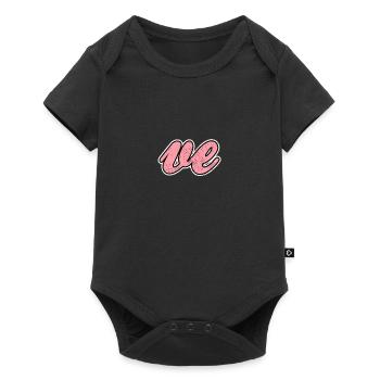Love Love Team Shirt - Baby Premium short-sleeve bodysuit - black - Front