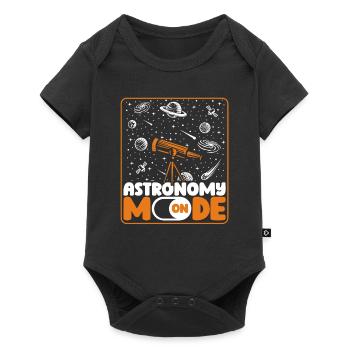 Mode Astronomie Sur Astronomie Photographe Cosmologiste - Body à manches courtes Premium Bébé - noir - Devant