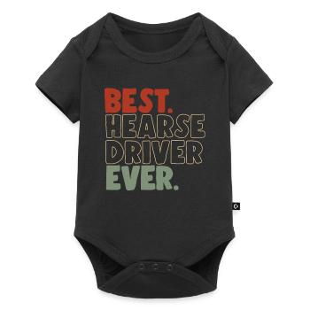 Best hearse driver ever - Baby Premium short-sleeve bodysuit - black - Front