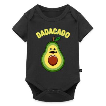 Dadacado Avocado Guacamole Lover Avocados - Baby Premium short-sleeve bodysuit - black - Front