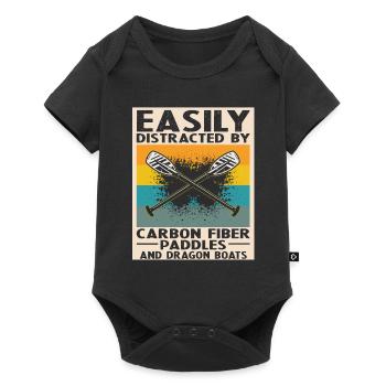 Chinese Boat Race for Dragon Boat Trainers - Baby Premium short-sleeve bodysuit - black - Front