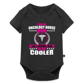 Oncology Nurse Mama - Baby Premium short-sleeve bodysuit - black - Front