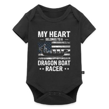 Dragon Boat Racing Theme for Dragon Boating - Baby Premium short-sleeve bodysuit - black - Front