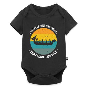 Dragon Boat Racing Theme for Dragon Boating - Baby Premium short-sleeve bodysuit - black - Front