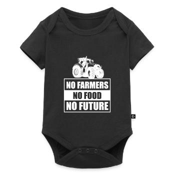 Landwirt Bauer Agriculteur - Body à manches courtes Premium Bébé - noir - Devant