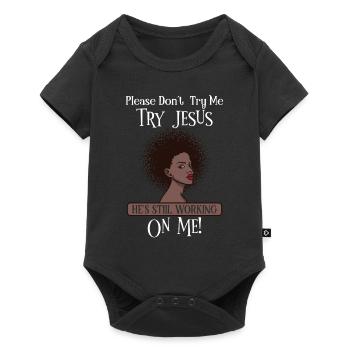Afro Black Girl Pride Afro Girl Afrocentrique - Body à manches courtes Premium Bébé - noir - Devant