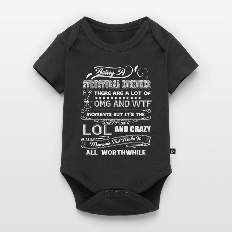 Structural Engineer Being A Structural Engineer Baby Premium short-sleeve bodysuit