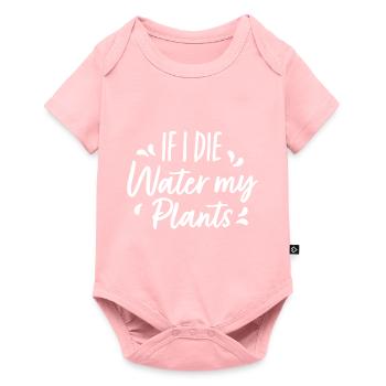 When I die water my plants - Florist - Baby Premium short-sleeve bodysuit - rose - Front