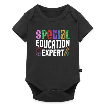 Expert en éducation spécialisée Enseignants en éducation spécialisée Éducation spécialisée - Body à manches courtes Premium Bébé - noir - Devant