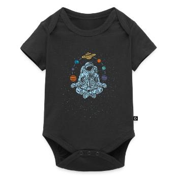 Future Astronaut Meditation - Baby Premium short-sleeve bodysuit - black - Front