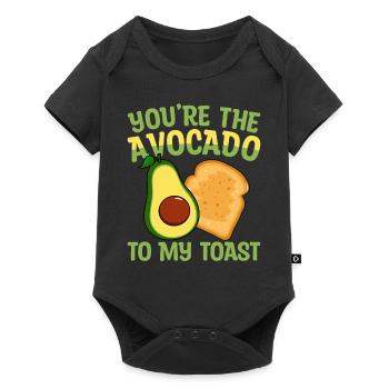 Love Avocado Toast Guacamole Lovers Avocados - Baby Premium short-sleeve bodysuit - black - Front