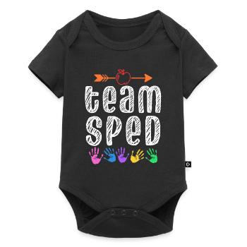 Team Special Education Teachers Special Education Profession - Baby Premium short-sleeve bodysuit - black - Front