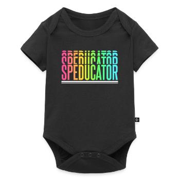 Speducator Special Education Teacher Special Education - Baby Premium short-sleeve bodysuit - black - Front