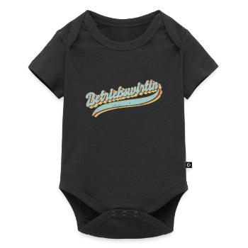 BWL Vintage Betriebswirtin - Baby Premium Kurzarmbody - Schwarz - Vorne