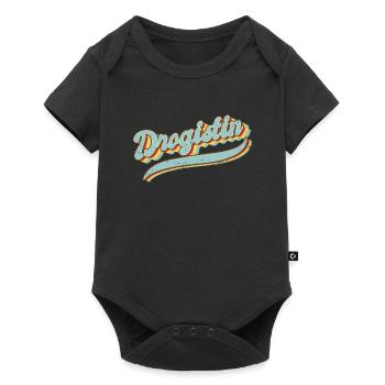 Apotheker Vintage Drogistin - Baby Premium Kurzarmbody - Schwarz - Vorne